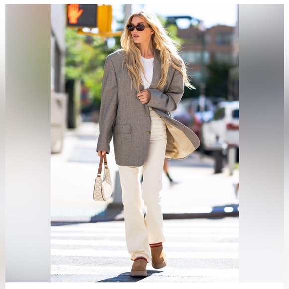 UGG Tazz Chestnut Slippers Size 7 - Picture 11 of 12